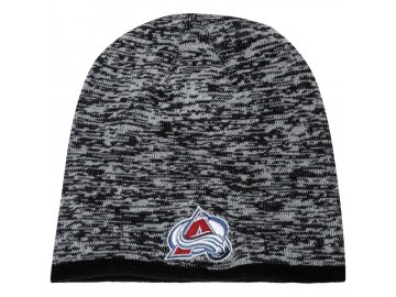 Zimní čepice Colorado Avalanche Static Skull Knit Beanie