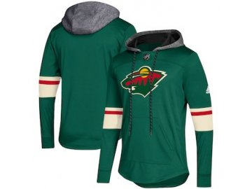 Mikina Minnesota Wild Adidas Platinum Jersey Pullover Hoodie