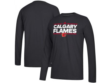 Tričko Calgary Flames Adidas Dassler Climalite Long Sleeve