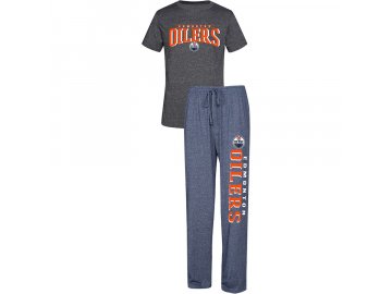 Pánské Pyžamo Edmonton Oilers Spar Top & Pants Sleep Set