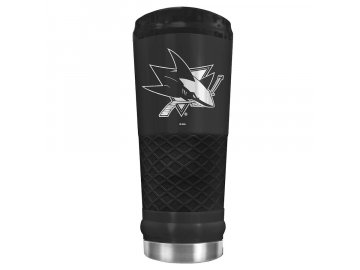 Termohrnek San Jose Sharks Black Stealth Matte Tumbler