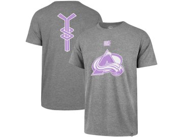 Tričko Colorado Avalanche 47 Hockey Fights Cancer