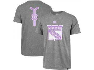 Tričko New York Rangers 47 Hockey Fights Cancer