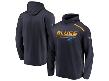 Mikina St. Louis Blues Authentic Pro Rinkside Transitional Pullover Hoodie