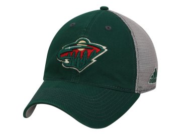 Kšiltovka Minnesota Wild Adidas Slouch Mesh Back Flex