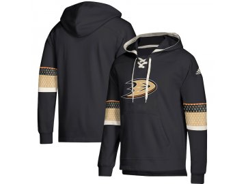 Mikina Anaheim Ducks Adidas Jersey Lace-Up Pullover Hoodie