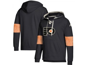 Mikina Philadelphia Flyers Adidas Jersey Lace-Up Pullover Hoodie