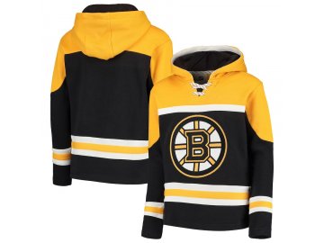 Dětská Mikina Boston Bruins Asset Lace-Up Pullover Hoodie