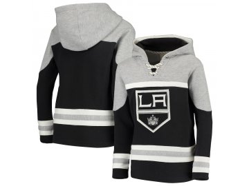 Dětská Mikina Los Angeles Kings Asset Lace-Up Pullover Hoodie