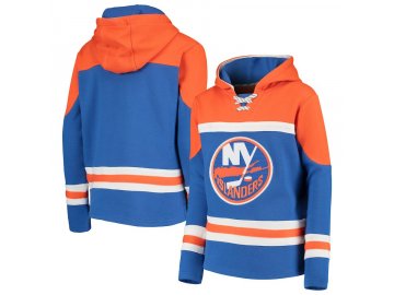 Dětská Mikina New York Islanders Asset Lace-Up Pullover Hoodie