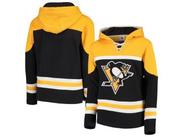 Dětská Mikina Pittsburgh Penguins Asset Lace-Up Pullover Hoodie