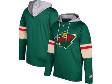 Mikina Minnesota Wild Adidas Jersey Pullover Hoodie