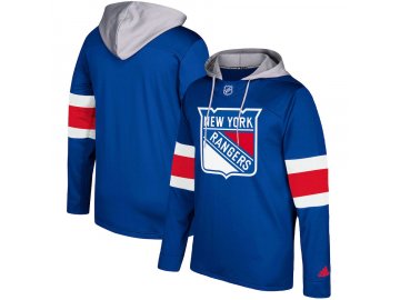 Mikina New York Rangers Adidas Jersey Pullover Hoodie