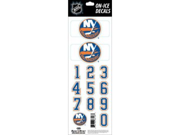 Samolepky na helmu New York Islanders Decals