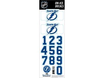 Samolepky na helmu Tampa Bay Lightning Decals
