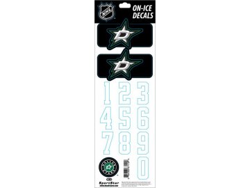 Samolepky na helmu Dallas Stars Decals Black