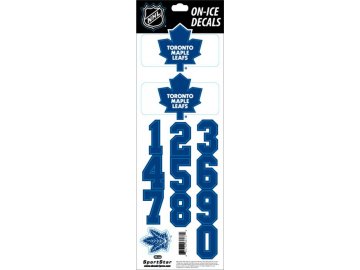 Samolepky na helmu Toronto Maple Leafs Decals Retro