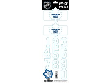 Samolepky na helmu Toronto Maple Leafs Decals Royal Retro