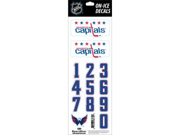 Samolepky na helmu Washington Capitals Decals Retro