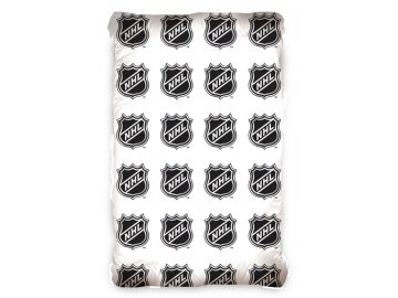 Prostěradlo NHL Logo Shield White