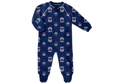 Dětské Dupačky Edmonton Oilers NHL Full Zip Allover Print Coverall