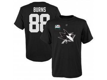 Dětské Tričko San Jose Sharks Brent Burns #88 2019 NHL All-Star Game