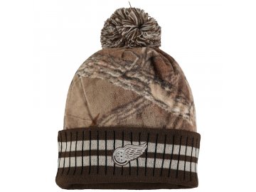 Zimní Čepice Detroit Red Wings Realtree Cuff Knit