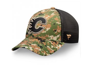 Kšiltovka Calgary Flames Authentic Pro Military Appreciation Speed Flex