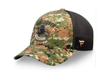 Kšiltovka Vancouver Canucks Authentic Pro Military Appreciation Speed Flex