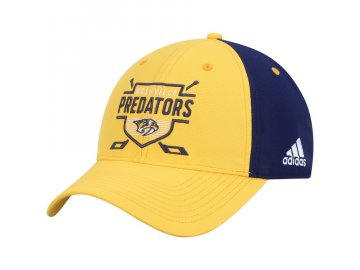 Kšiltovka Nashville Predators Adidas Coaches Two-Tone Hockey Shield
