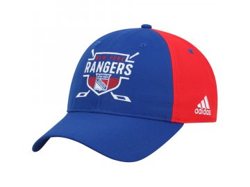 Kšiltovka New York Rangers Adidas Coaches Two-Tone Hockey Shield