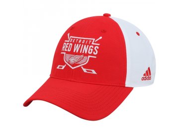 Kšiltovka Detroit Red Wings Adidas Coaches Two-Tone Hockey Shield