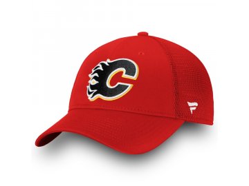 Kšiltovka Calgary Flames Elevated Core Trucker