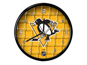 Nástěnné Hodiny Pittsburgh Penguins Team Net Clock