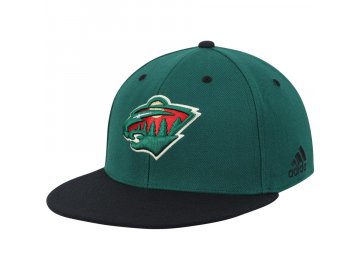 Kšiltovka Minnesota Wild Adidas Two-Tone Logo Flex