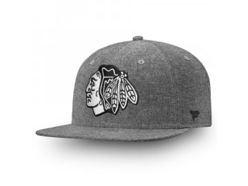 Kšiltovka Chicago Blackhawks Chambray Emblem Snapback