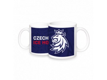 Hrnek navy logo lev Český hokej