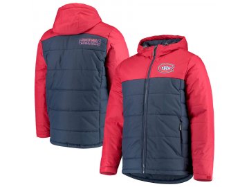 Zimní Bunda Montreal Canadiens G-III Sports by Carl Banks Exploration Polyfill Hooded Parka