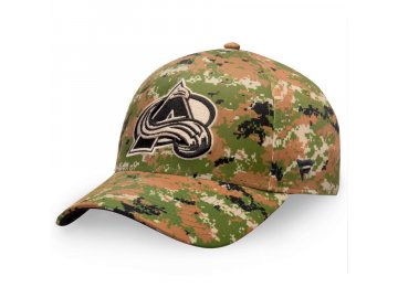 Kšiltovka Colorado Avalanche Authentic Pro Military Appreciation Alpha Adjustable