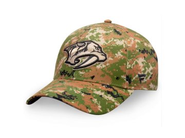 Kšiltovka Nashville Predators Authentic Pro Military Appreciation Alpha Adjustable