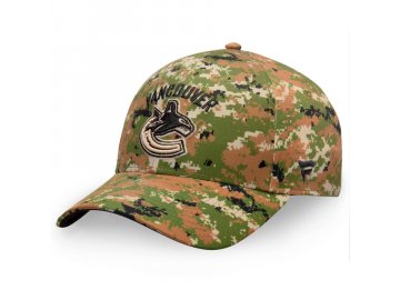 Kšiltovka Vancouver Canucks Authentic Pro Military Appreciation Alpha Adjustable