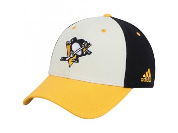 Kšiltovka Pittsburgh Penguins Adidas Three-Tone Logo