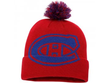 Zimní Čepice Montreal Canadiens Iconic Team Pop Cuffed Knit