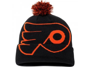 Zimní Čepice Philadelphia Flyers Iconic Team Pop Cuffed Knit