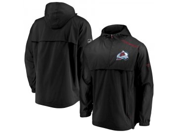 Bunda Colorado Avalanche Authentic Pro Rinkside Anorak 1/4-Zip