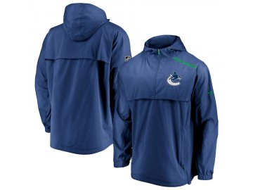 Bunda Vancouver Canucks Authentic Pro Rinkside Anorak 1/4-Zip