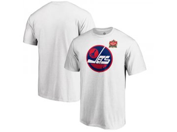 Dětské Tričko Winnipeg Jets 2019 Heritage Classic Primary Logo White