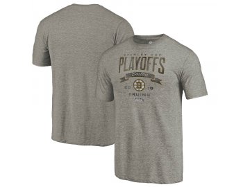 Tričko Boston Bruins 2019 Stanley Cup Playoffs Bound Buzzer Beater Tri-Blend