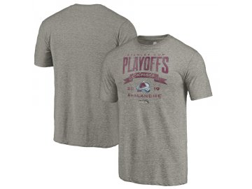 Tričko Colorado Avalanche 2019 Stanley Cup Playoffs Bound Buzzer Beater Tri-Blend