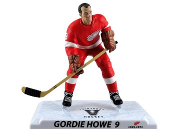 Figurka #9 Gordie Howe Detroit Red Wings Imports Dragon Player Replica